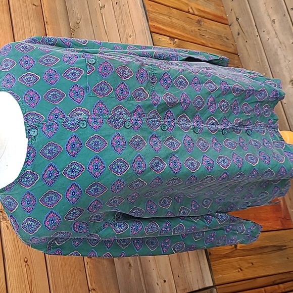 Vintage 100% silk limite blouse - Picture 3 of 16